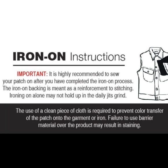 NEW 2-PACK NOVELTY PATCHES QUOTE PHRASE BADGES EASY IRON-ON FABRIC BADGES - Picture 5 of 5